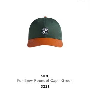 Kith BMW Roundel Green and Orange Hat